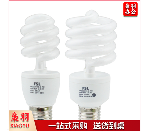 佛山(FSL)螺旋T3/E27/23W/6500K 螺旋节能灯