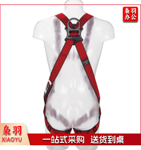3M全身式安全带1161730，带前胸D环，M/L码 高空作业防坠落安全带