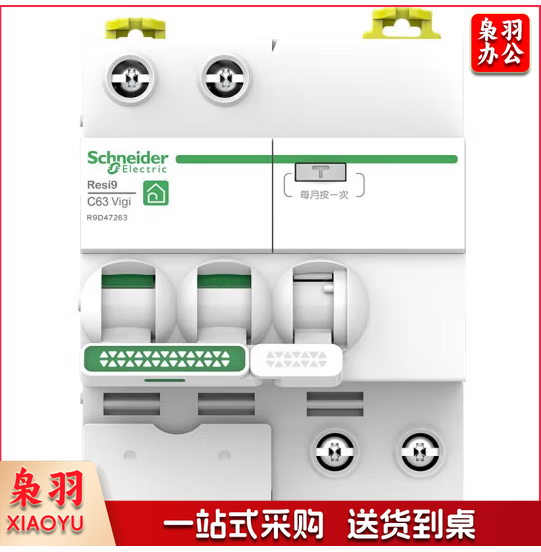 施耐德漏电保护器 2P C63A