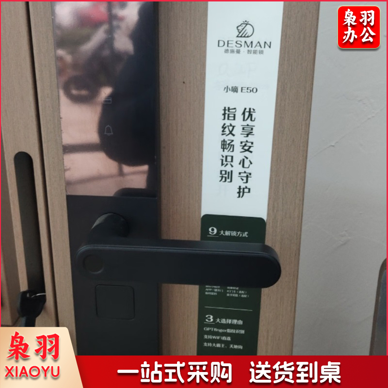 德施曼 智能门锁 E50 (典雅黑) 含安装