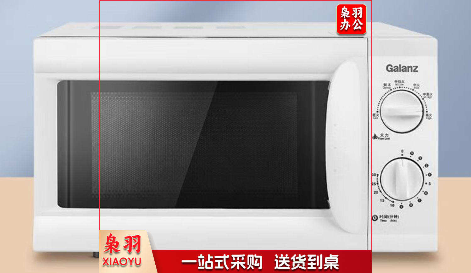 格兰仕（Galanz）微波炉20升 转盘加热操作简单 家用多功能微波炉 白色P70D20L-D7(W0)