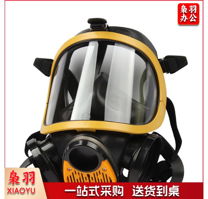 Honeywell霍尼韦尔1710641 Cosmo黄EPDM双滤盒全面罩防毒全面具