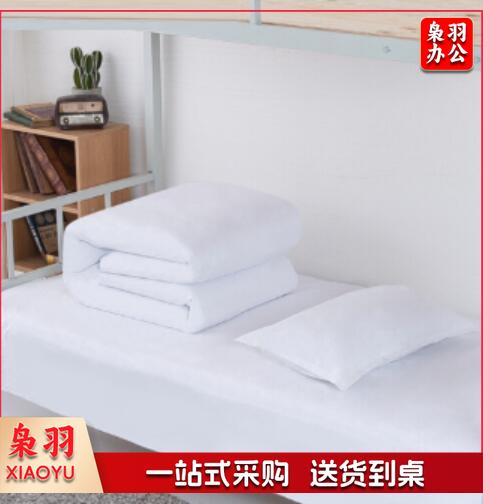 白色被罩1500mm×2000mm白缎条、100%棉、纱织60*60加密、缩水率5%