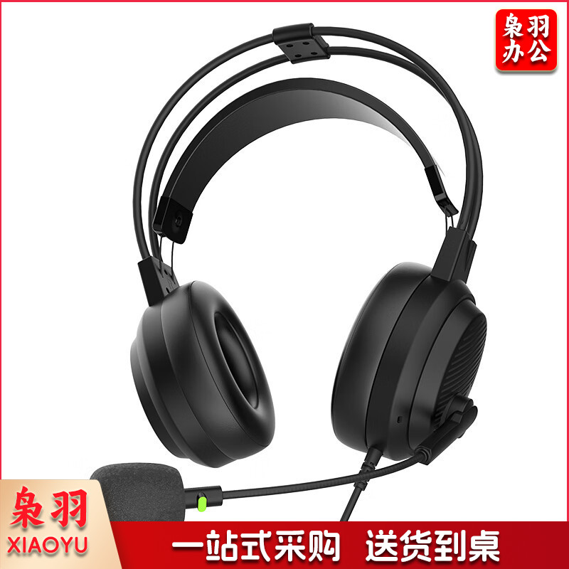 电音D5000英语听说考试专用耳机头戴式有线带麦克风训练初中高中人机对话语录音跟读耳麦带话筒USB接口