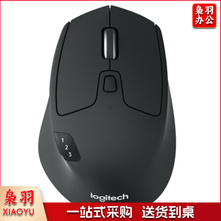 罗技M720蓝牙优联双模无线鼠标  笔记本一体机台式机多设备切换鼠标