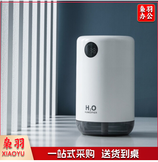海纳斯（HANASS）加湿器 家用卧室轻音小型空气加湿伴侣 充电便携式办公室桌面加湿器 D21