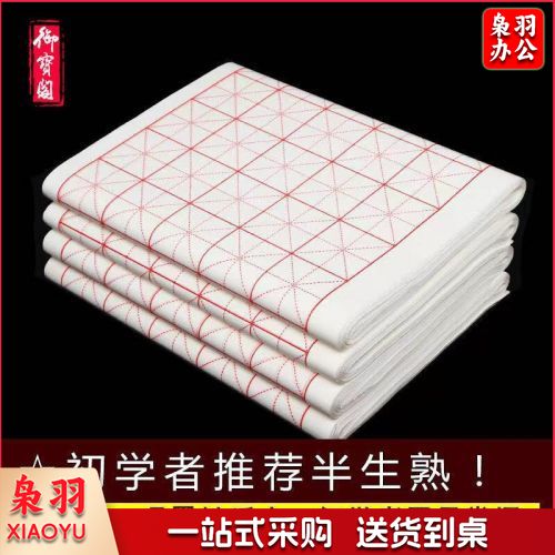 半熟宣米字格10厘米18格100张