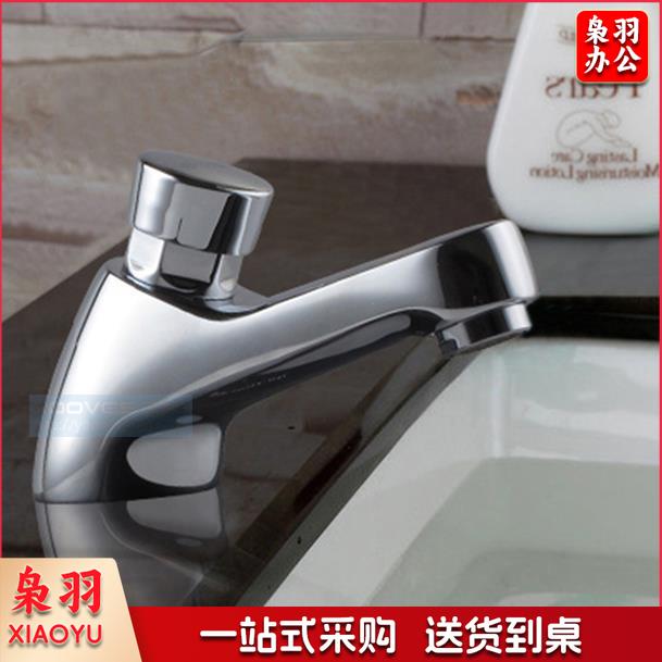 按压式水龙头面盆延时阀  全铜 单冷