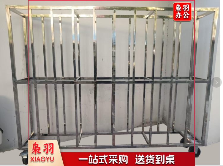 两层大盆车餐车 304不锈钢材质 2430x1800x400