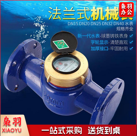 法兰机械水表DN100