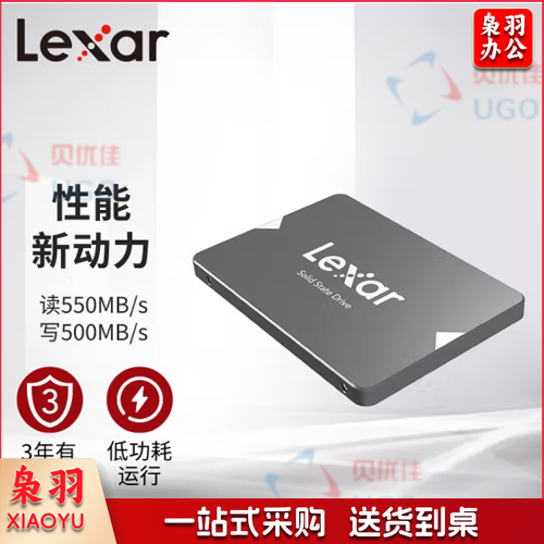 雷克沙 NS100系列 512GB SATA3 固态硬盘 (NS100-512GB)--