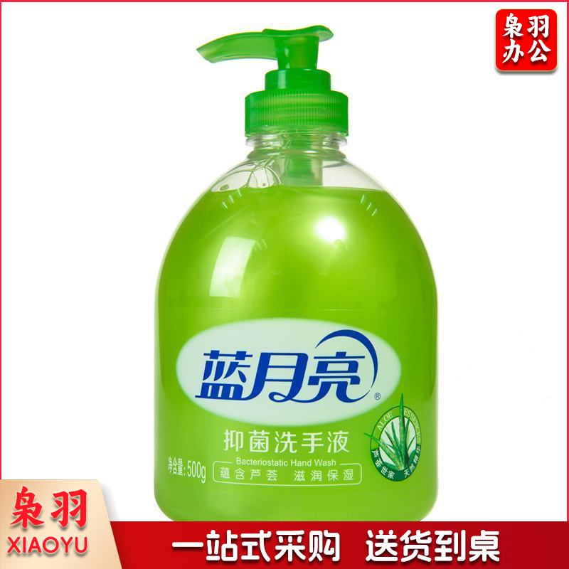 蓝月亮 芦荟抑菌洗手液500mL 清洁抑菌 滋润保湿洗手液(芦荟)500g/瓶