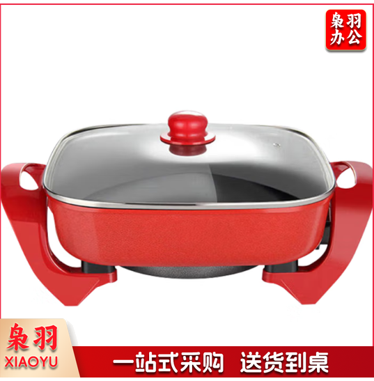 美菱（MeiLing）MT-HZ12J3电火锅 加厚锅体不粘锅涂层6L容量