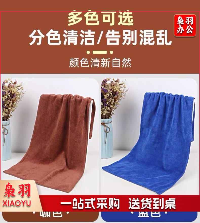 吸水抹布 除污抹布 大抹布混色10条装60*29mm