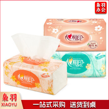 心相印 抽纸2层200抽经典系列面巾纸大包加宽加大规格大码餐巾纸DT200 大幅抽纸(2层*200抽) 210*210   yykj-230406140029