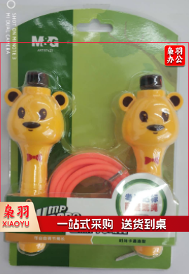 晨光体育PVC跳绳卡通熊猫AST97427