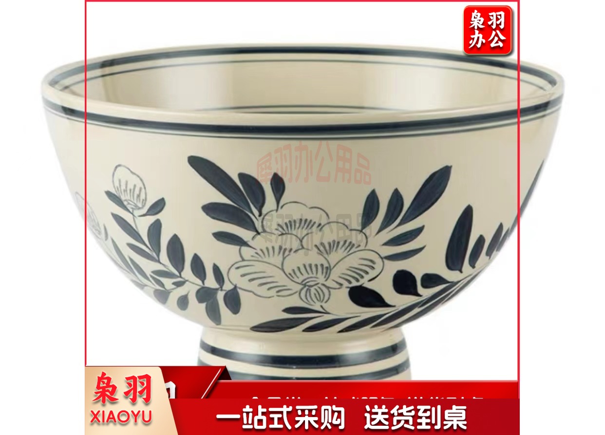 兰花密胺大碗  规格：21.5厘米*11厘米    单位：个