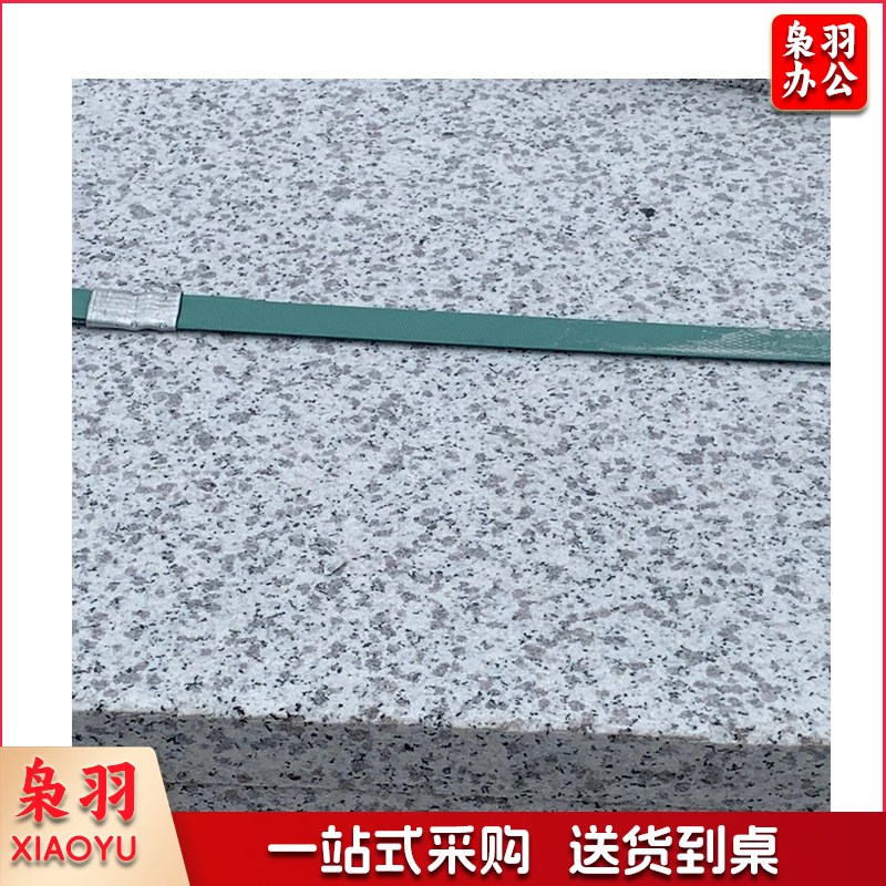 300*600mm芝麻白花岗岩火烧板大理石荔枝面光面户外毛石板山东白麻干挂板