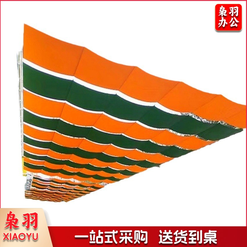 幼儿园遮阳学校操场遮阳篷折叠雨棚泳池户外天幕顶帘遮阳棚顶棚遮光帘（定制尺寸规格/详情联系客服）