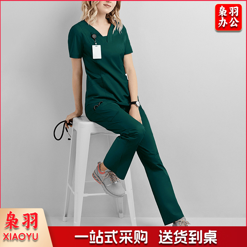 手术服套装医 生护士服美容院口腔医 院工作服洗手衣