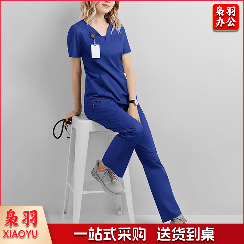手术服套装医 生护士服美容院口腔医 院工作服洗手衣