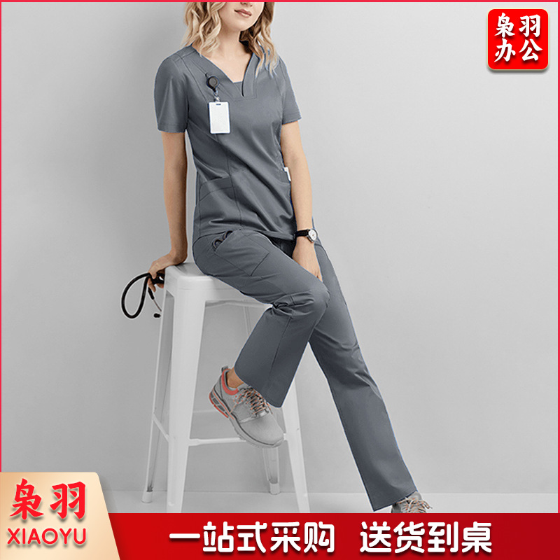手术服套装医 生护士服美容院口腔医 院工作服洗手衣