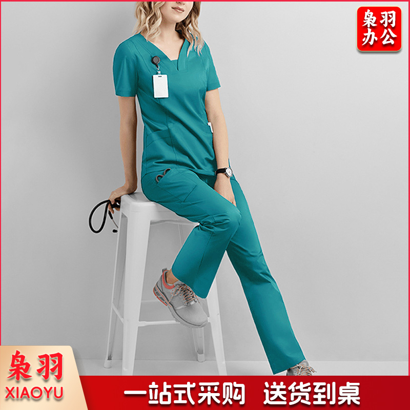 手术服套装医 生护士服美容院口腔医 院工作服洗手衣