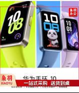 华为（HUAWEI）手环10 NFC系列 铝合金表壳（颜色可选）