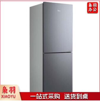 美的冰箱BCD-186WMA榭湖银