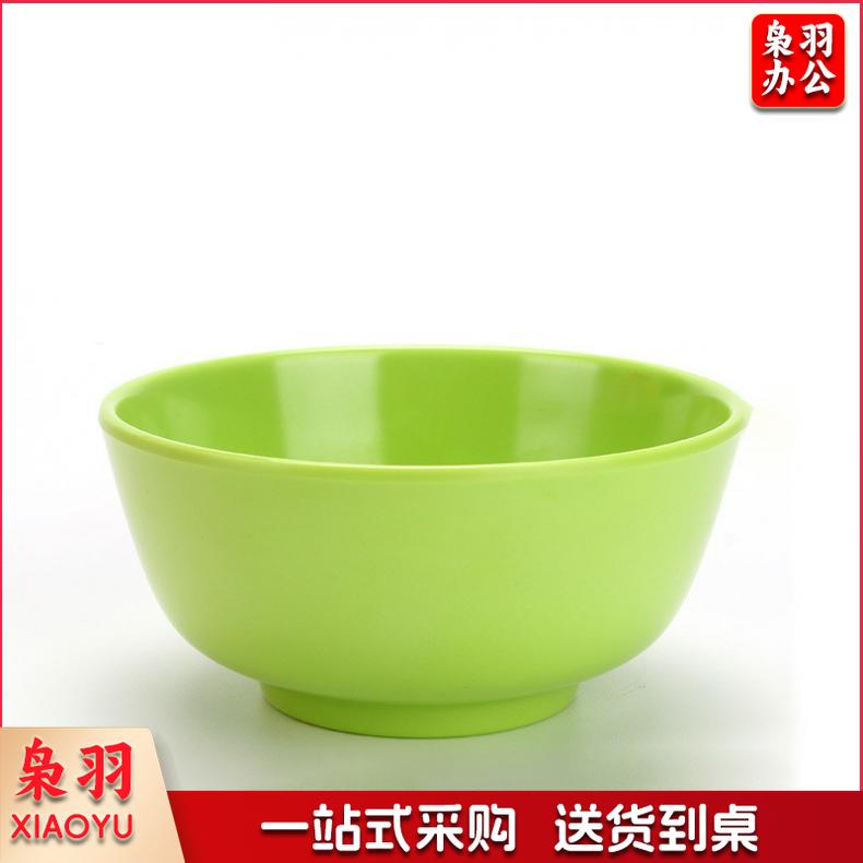 巨联/JULIAN B-5 密胺汤碗 12.5cm（单位：个） 豆绿色