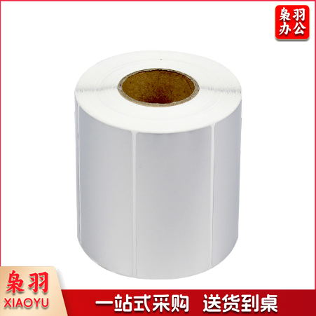 哑银PET标签纸 60mm*40mm*1000枚单排