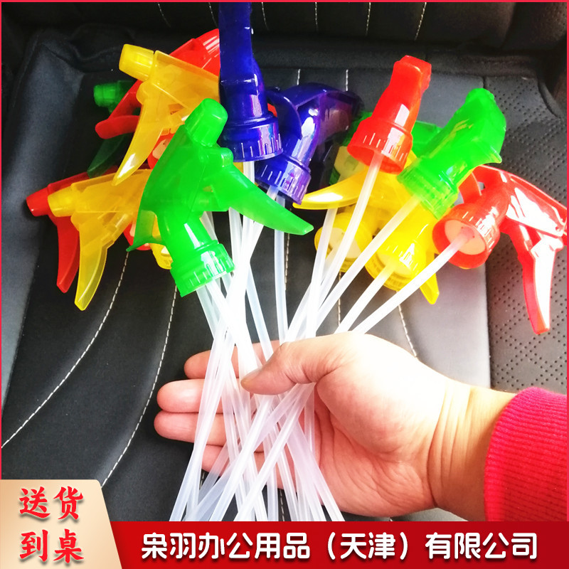  小型洒水喷壶喷嘴 饮料瓶喷头 喷头+吸管+过滤芯 颜色随机