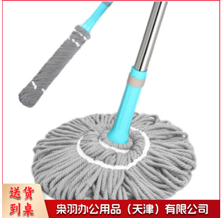 拧水纤维拖把 自拧水拖把 颜色随机