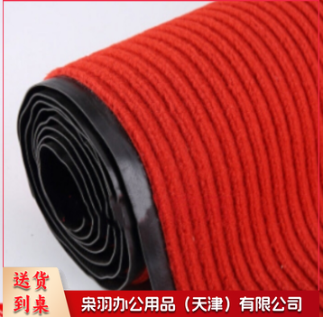 防滑电梯地毯迎宾商用红地毯除尘门口进门入户垫过道可裁剪卷材地毯1.2*1m红灰可选