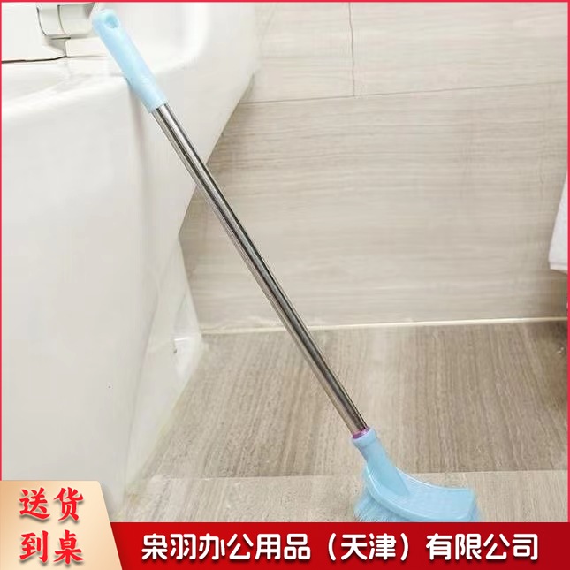加粗杆长柄马桶刷不锈钢马桶刷子卫生间清洁刷无死角去污清洁厕刷