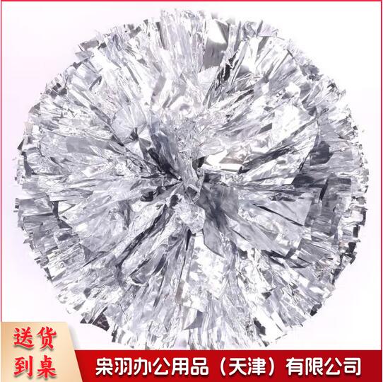 啦啦操花球 银色一对
