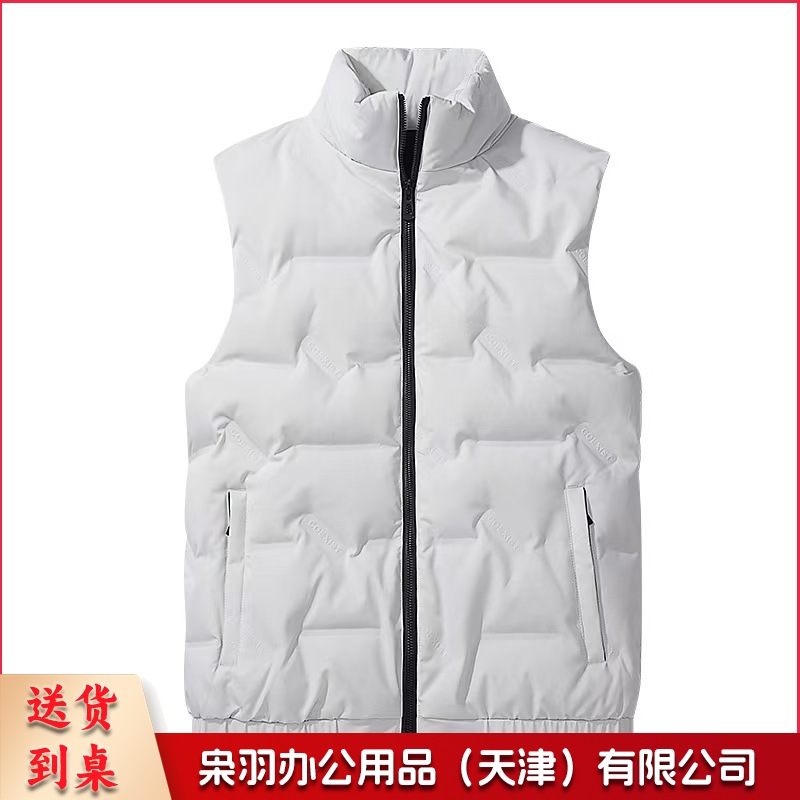 羽绒服马甲男士冬季保暖防风外套冬装马夹外穿轻薄宽松背心男装