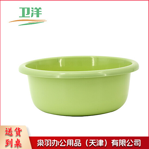 塑料水盆加厚塑料洗脸盆清洗盆 颜色随机大号