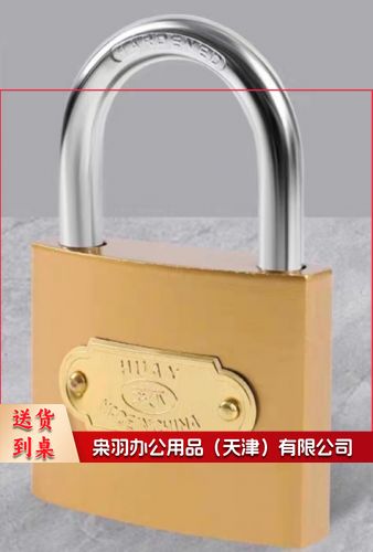 仿铜 挂锁 防盗锁子宿舍柜门锁户外大门锁家用锁通开锁多把钥匙 38mm 单开 配3把钥匙