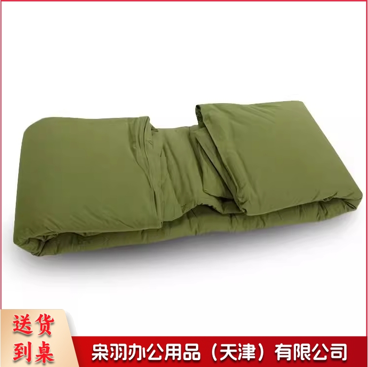 军绿色纯棉热熔棉被加厚宿舍棉花被子草绿劳保棉被被子