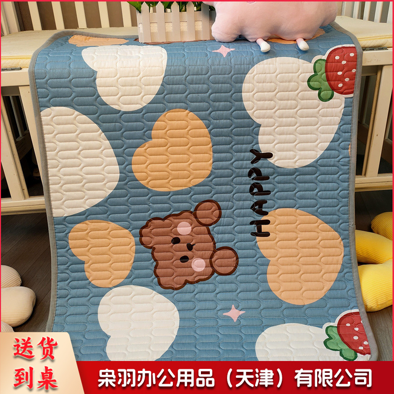 【总纯棉防水加绒】宝宝隔尿垫姨妈垫双面成人月经垫子生理期防漏100*120cm