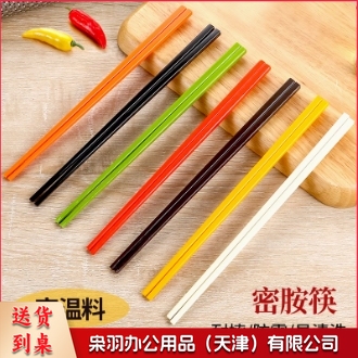 彩色密胺筷子商用塑料筷