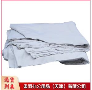 工业擦机布 抹布白色 吸水吸油 不掉毛 棉质擦油布 1千克