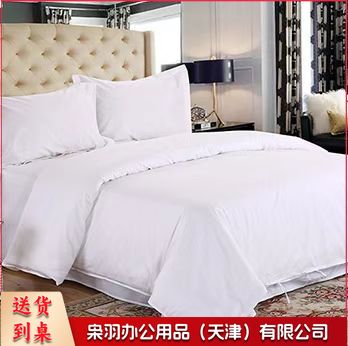 双人酒店式床单  300cm*300cm   60缎条纯棉贡缎加密面料