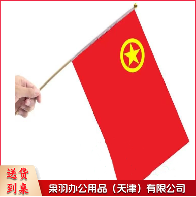 共青团手摇旗   带杆防水手摇团旗(10面/组  10组出售，偏远区域下单前请电话咨询)