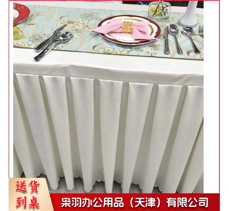 单面贡缎布桌布 每平米