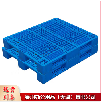 仓储川字塑料叉车托盘仓库货架防潮垫板全新料1200*1000*150mm 无钢管