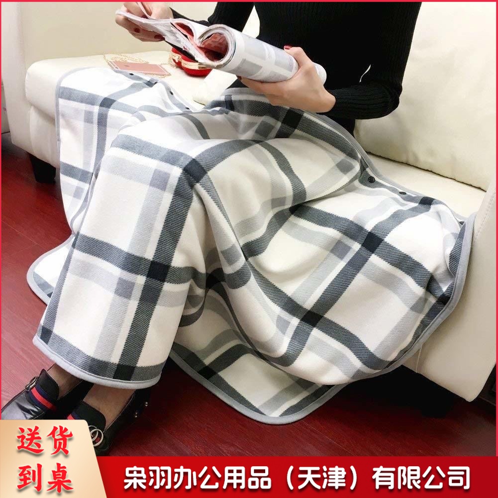 披肩毯防寒加厚月子盖毯午休盖腿多功能骑车挡风毯