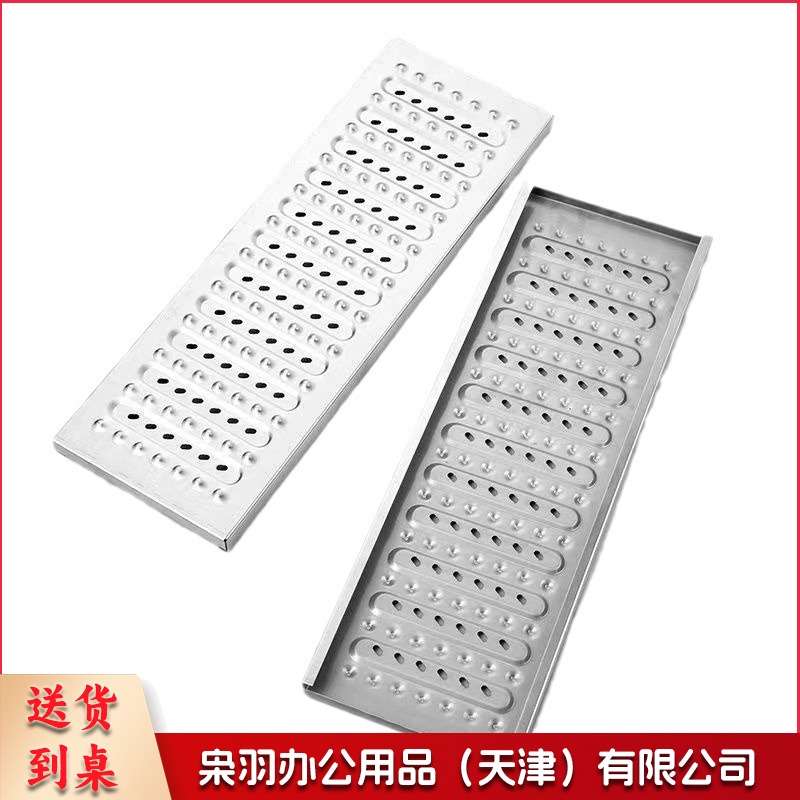 加厚不锈钢地沟盖板篦子（ 【304】100宽×580长×1.5厚）不锈钢篦子不锈钢地漏 厨房排水沟盖明沟下水道防滑防鼠雨水