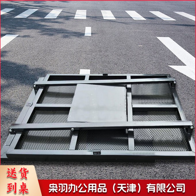 防爆铁马围挡可折叠大型活动庙会演唱会音乐节黑色防爆铁马围栏高度120cm长度100cm厚度1mm